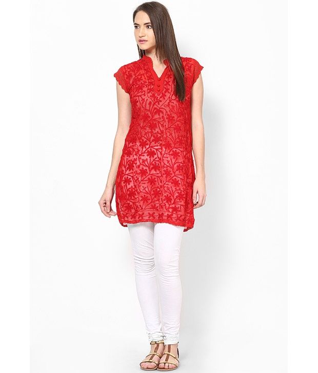 chicken cloth kurti design