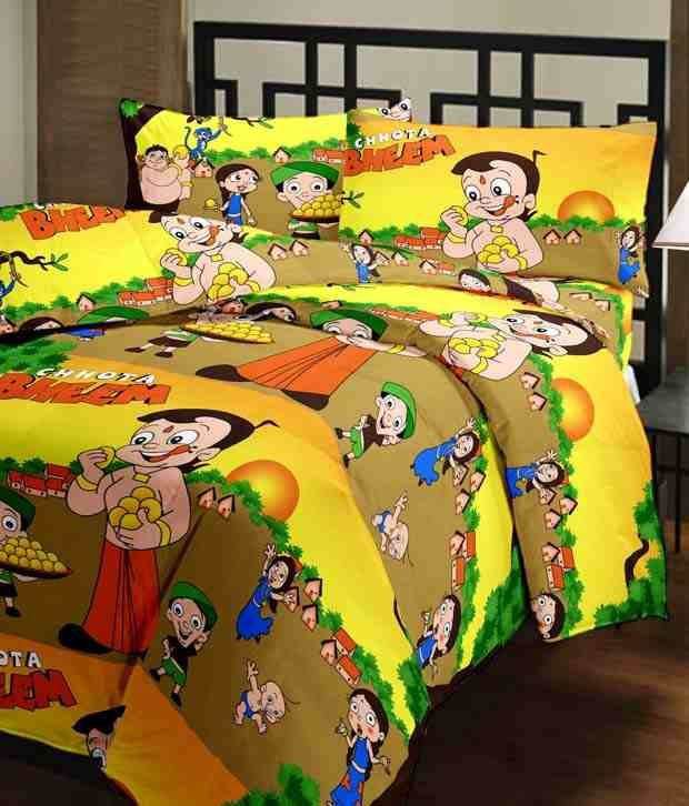     			SnatchRate Chota Bheem Printed A/c Dohar/Quilt (Single bed Both Side Printed) Baby Wrap/Baby Swaddle/Baby Sleeping Bag