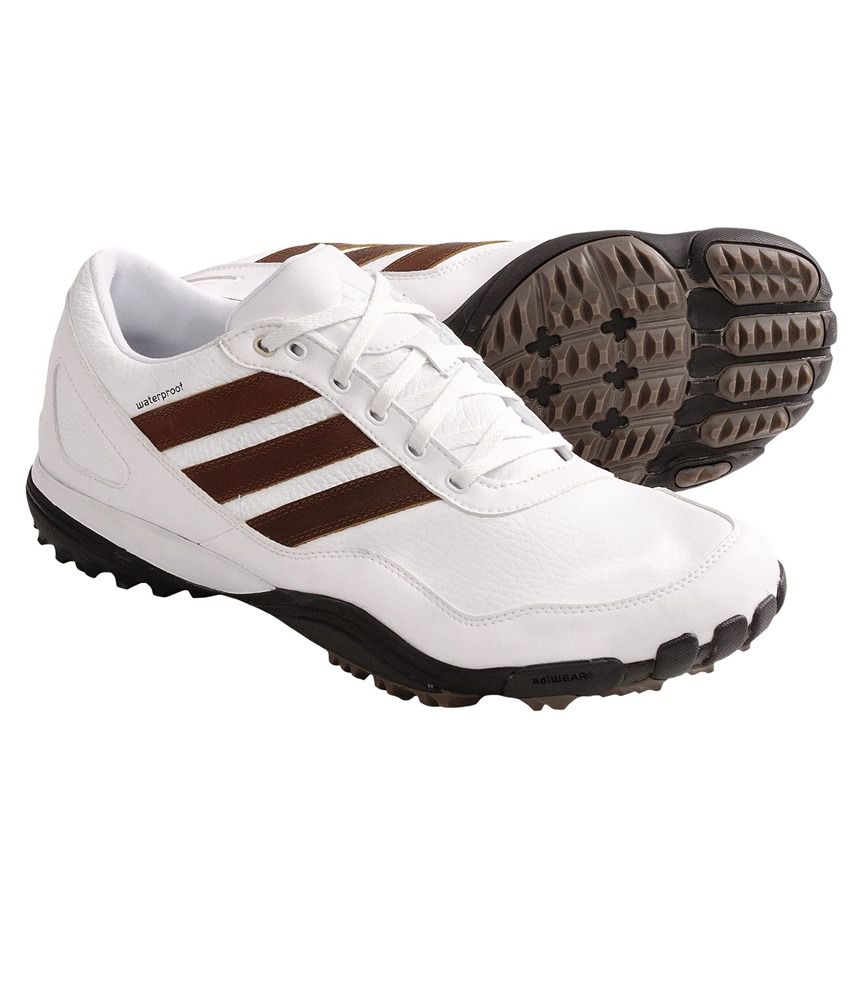 Adidas Waterproof Golf Shoes White - Buy Adidas Waterproof Golf Shoes White  Online at Best Prices in India on Snapdeal