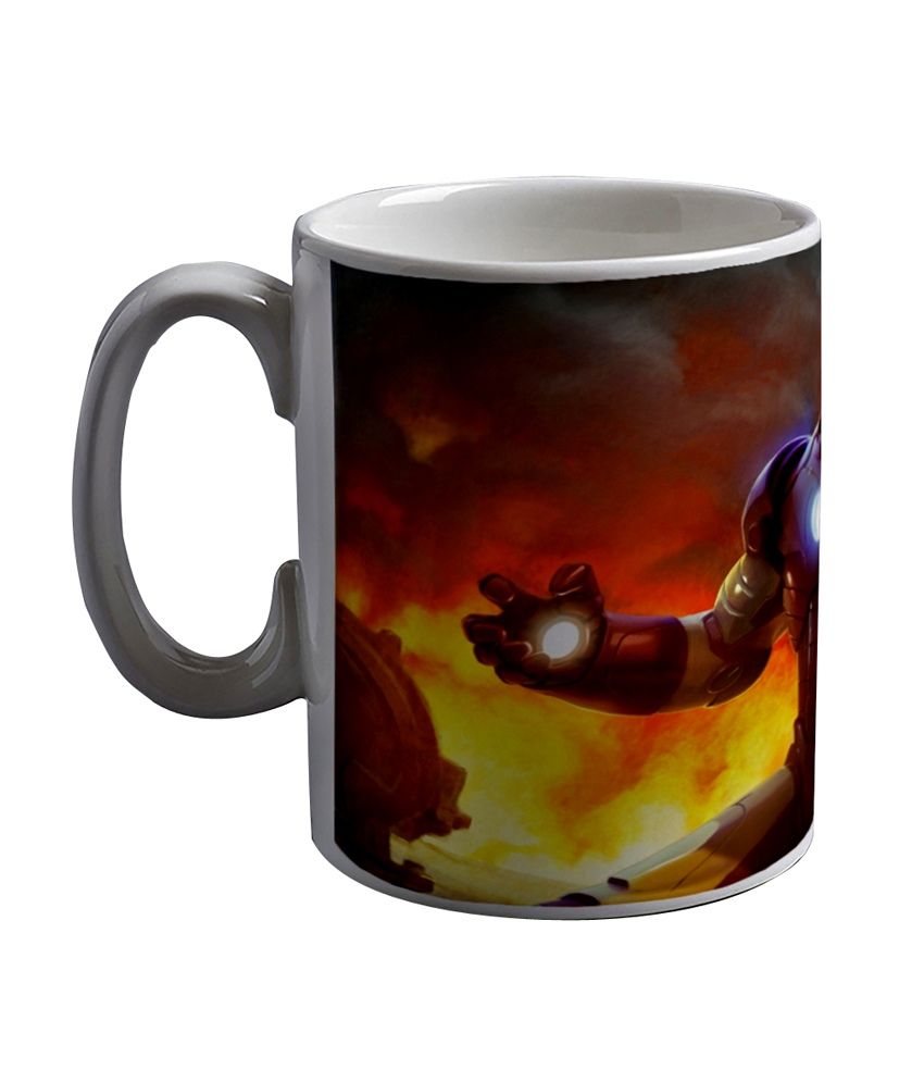 Artifa Iron Man Coffee Mug: Buy Online at Best Price in ...