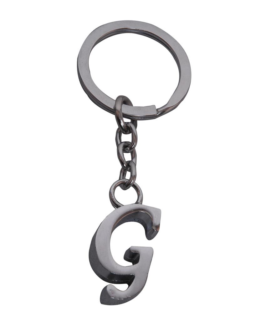 Oyedeal Letter G Key Chain (silver): Buy Online at Low Price in India ...