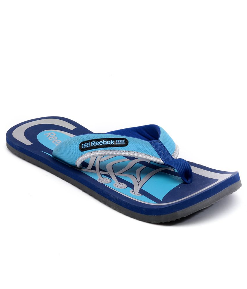 Reebok Blue Slippers Price in India 