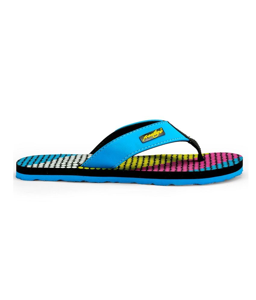 Freetoes Multicolour Flip Flops Price in India- Buy Freetoes ...