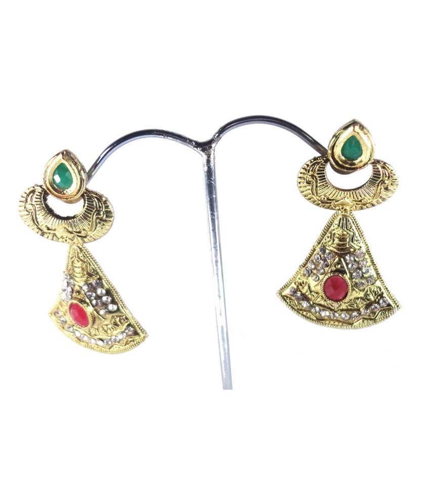 Glint Beautiful Rajasthani Earrings Buy Glint Beautiful Rajasthani