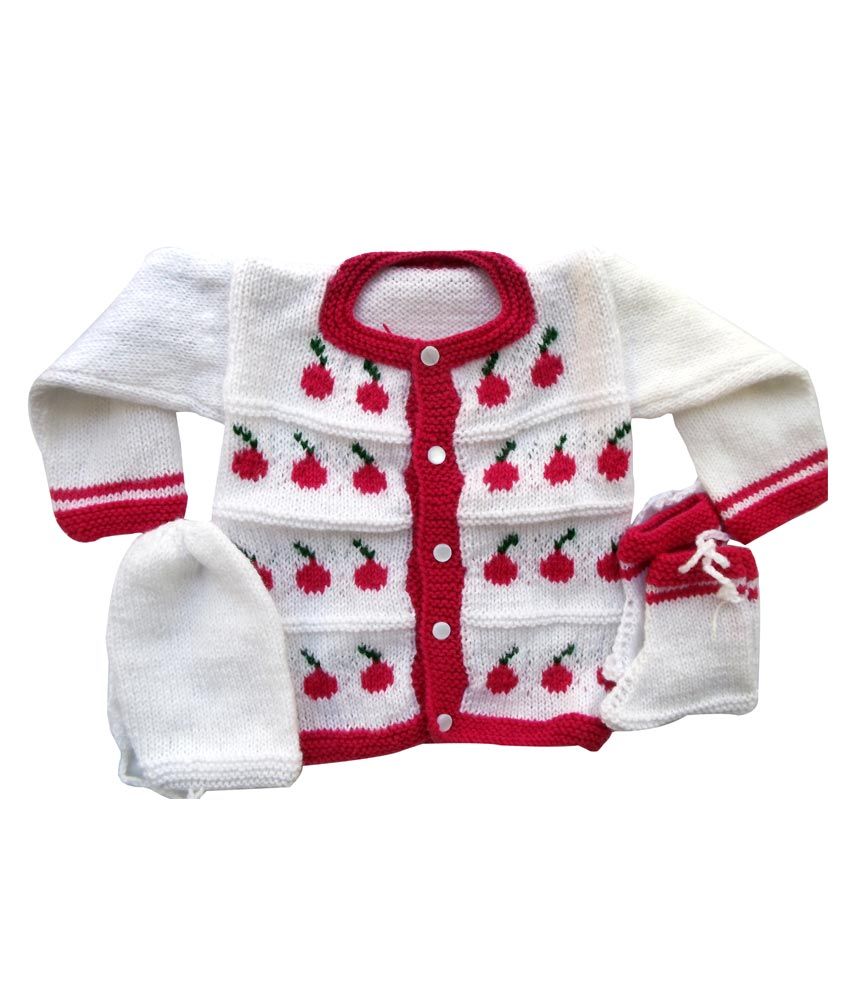 handmade woolen baby set