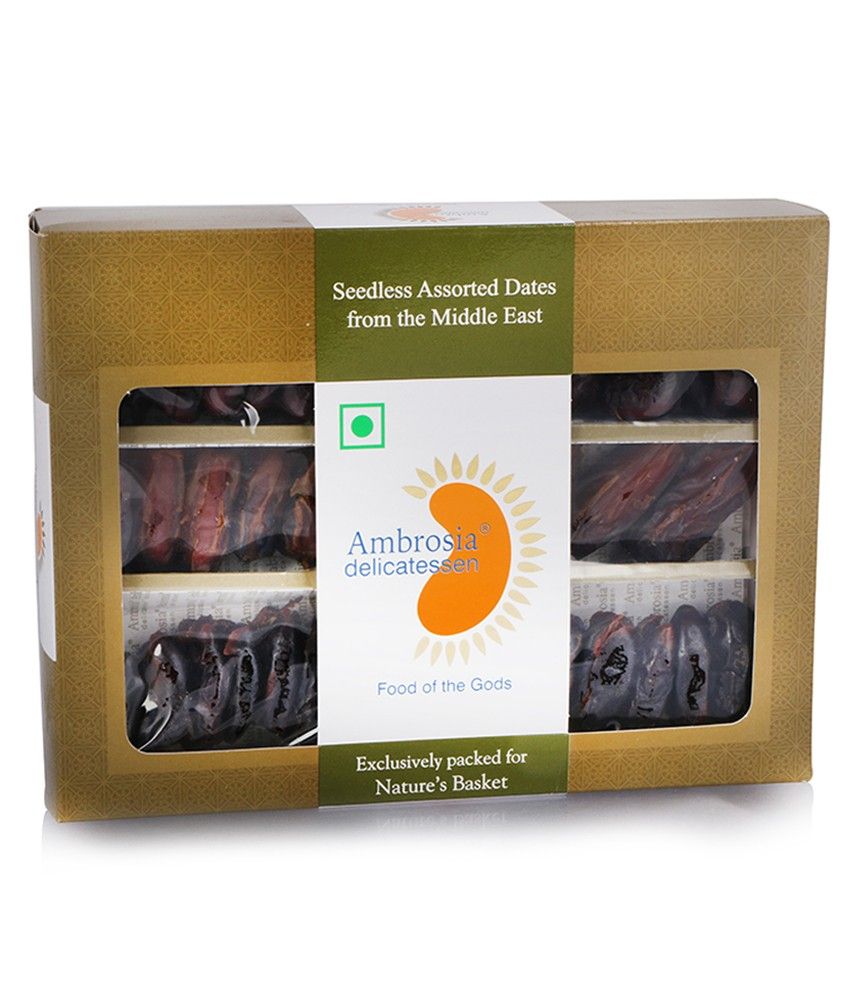 Ambrosia Seedless Assorted Dates 250g Buy Ambrosia Seedless Assorted