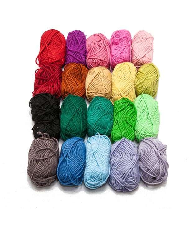 Kurtzy New Double Knit Knitting Fashion Acrylic Yarn Wool ...
