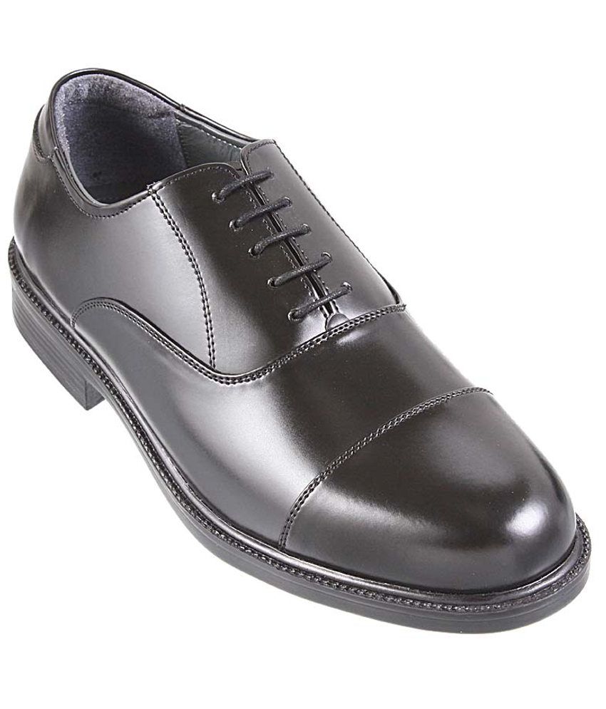 Metro black formal shoes clearance