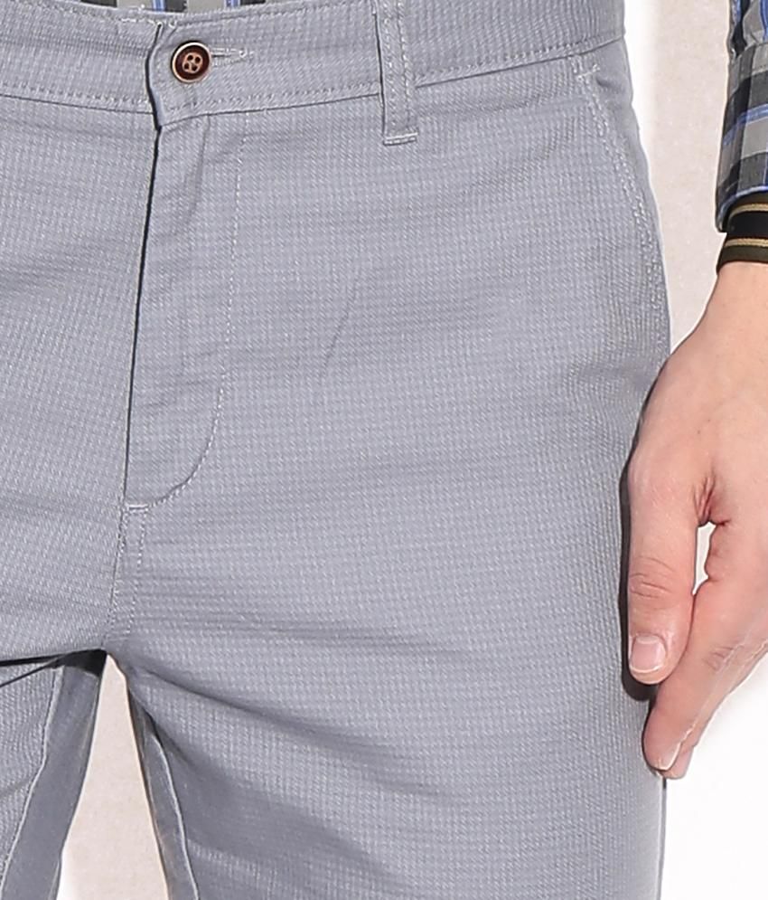 gray trouser pants