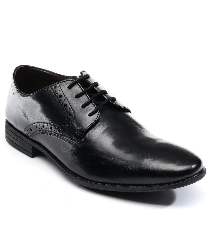 Clarks Black Formal Shoes Price in 