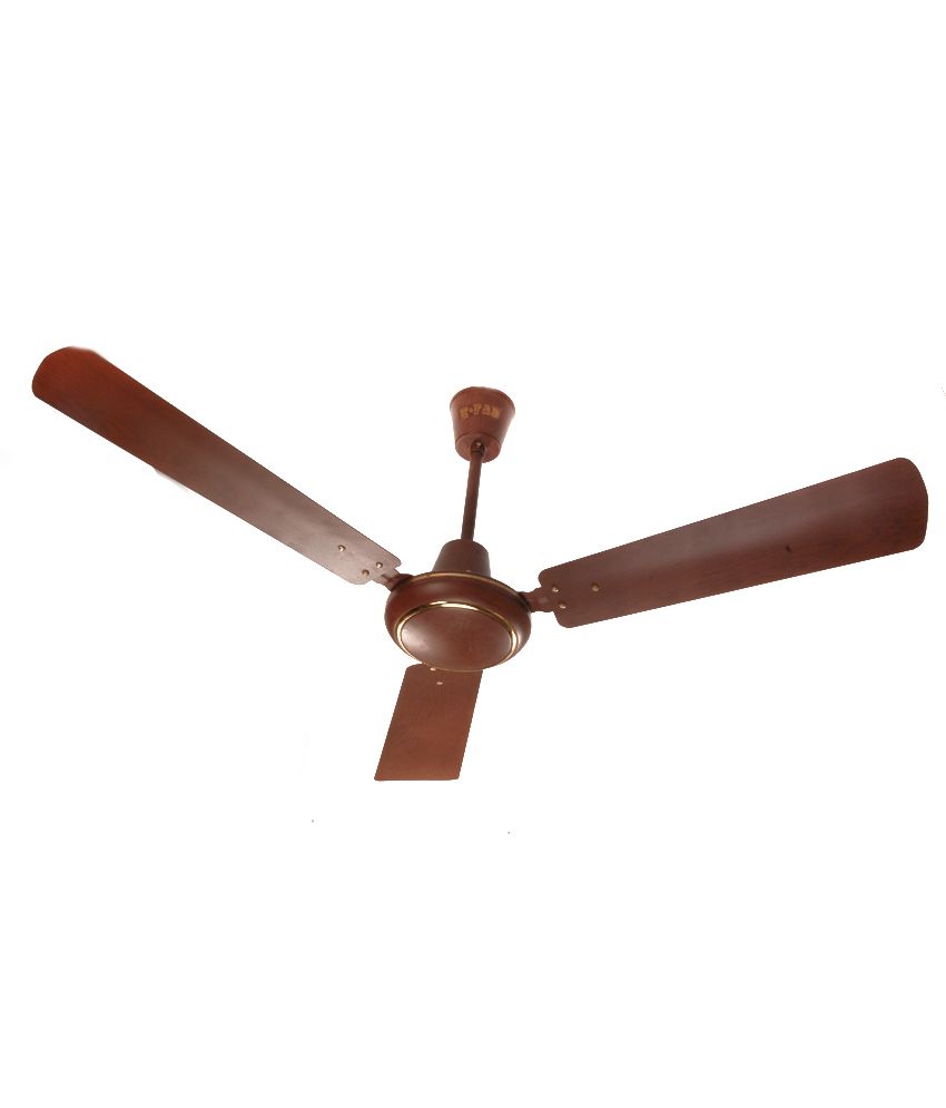 E Fab 48 Inches Safari Ceiling Fan Chocolate Price In India Buy