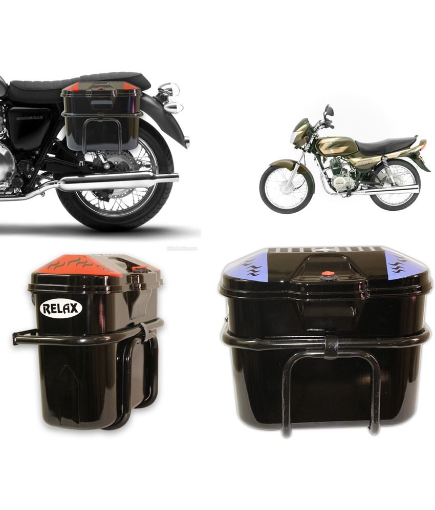 Relax Bike Luggage Side Box For Bajaj Ct 100 Black Buy Relax Bike Luggage Side Box For Bajaj Ct 100 Black Online At Low Price In India On Snapdeal