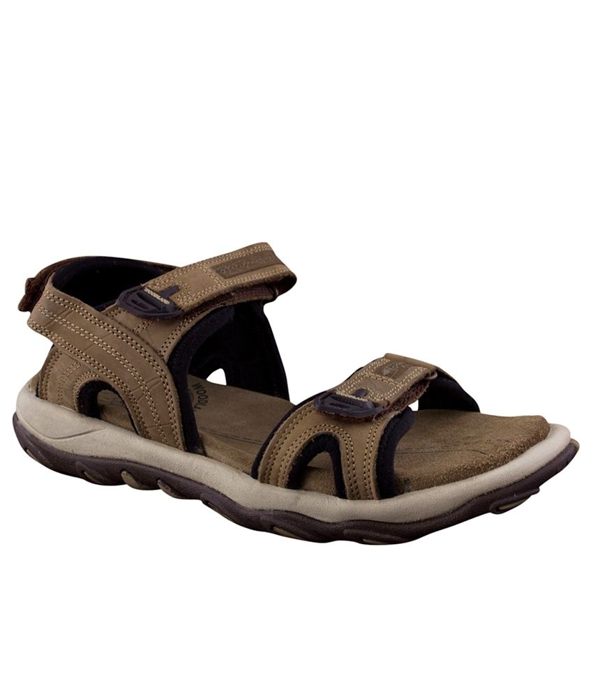 Woodland Khaki Sandals Price in India- Buy Woodland Khaki Sandals ...