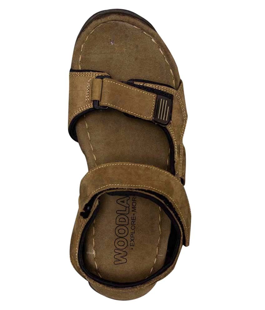 Woodland Khaki Sandals Art BGD1037111KHK - Buy Woodland Khaki Sandals Art BGD1037111KHK Online 
