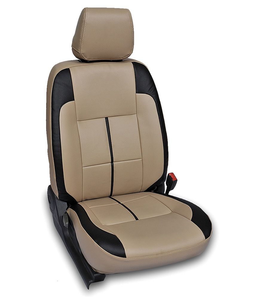 Gaadikart Honda Jazz Car Seat Covers In Automotive Grade Leatherette