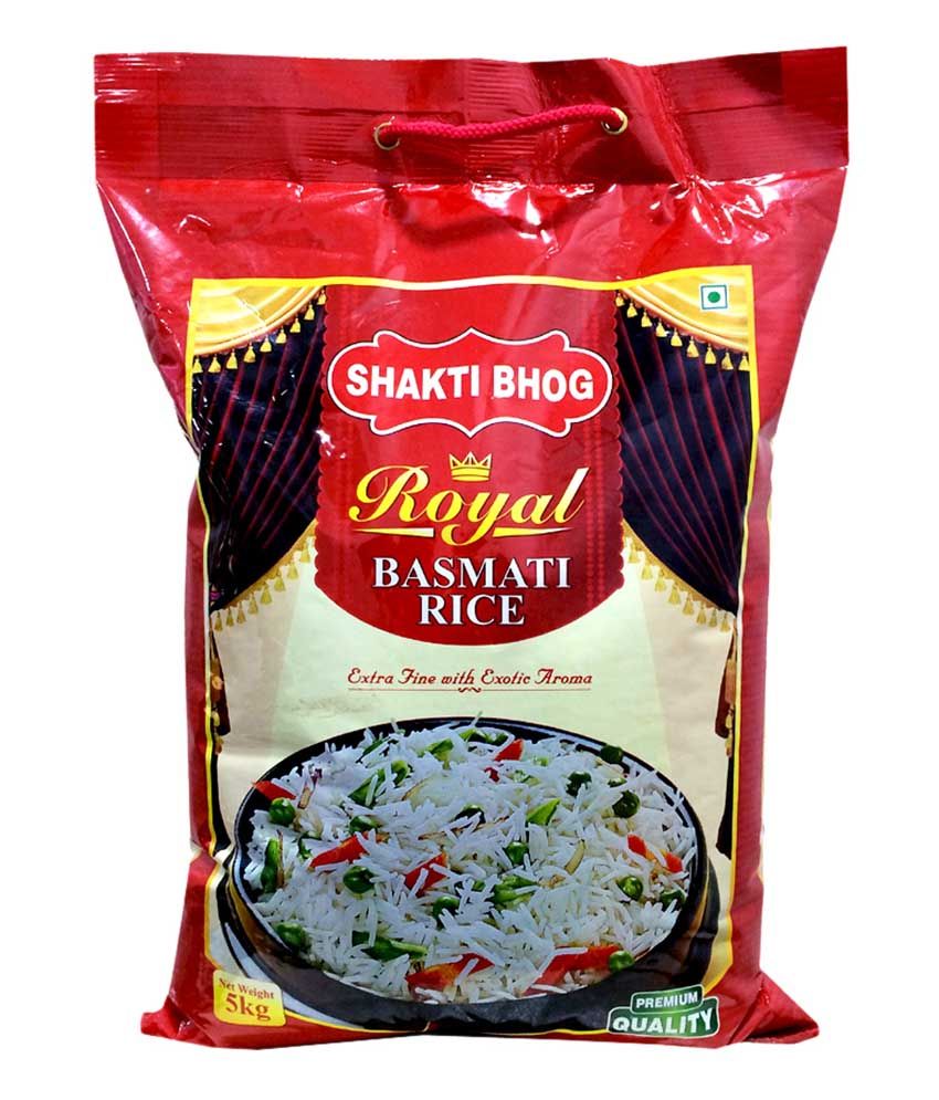 Shakti Bhog Royal Basmati Rice: Buy Shakti Bhog Royal ...