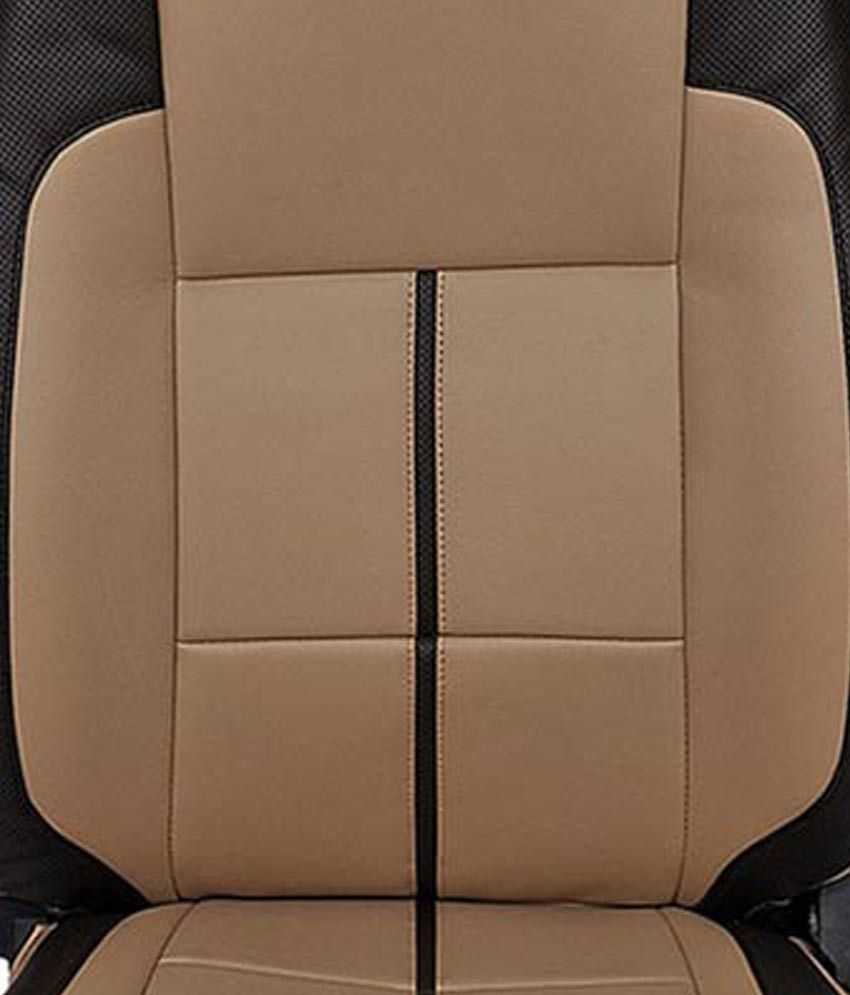 Gaadikart Honda Brio Car Seat Covers In Automotive Grade Leatherette