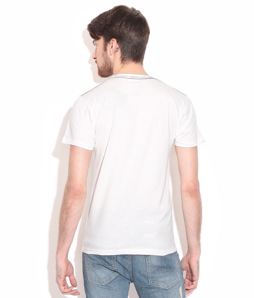 Jack & Jones White T-Shirt - Buy Jack & Jones White T-Shirt Online at ...