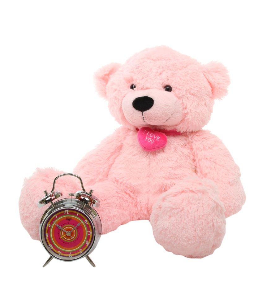 antique pink teddy bear