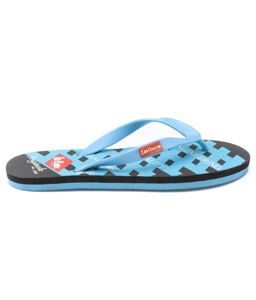 lee cooper flip flops mens
