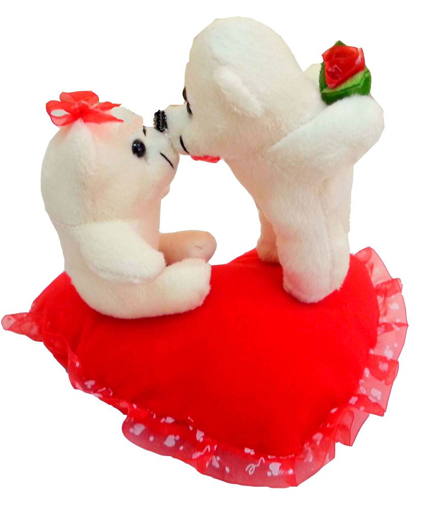 Fun&funky Valentine Kissing Teddy Bear Couple- 20 Cm - Buy Fun&funky ...