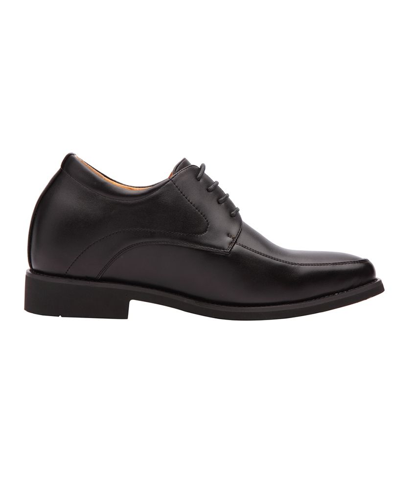 Buy Dvano Black Formal Elevator Shoes Online at Low Price in India ...