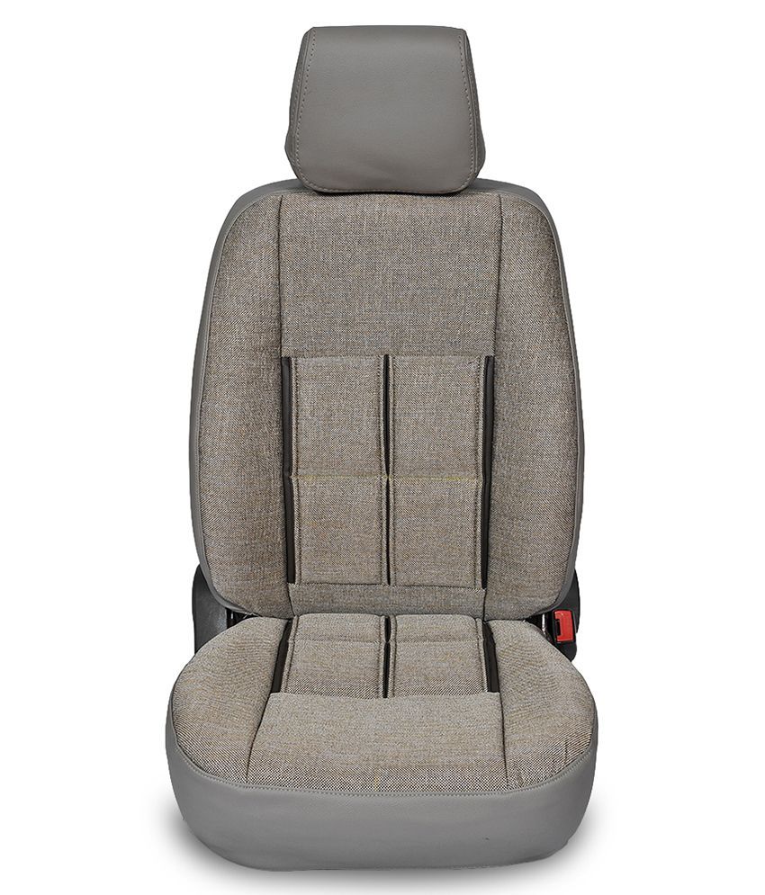 Gaadikart Maruti Suzuki Alto K10 Car Seat Covers In Jute (boxorra Bo