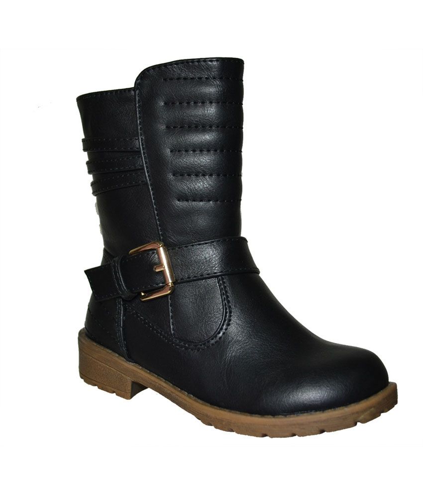 black zebra boots