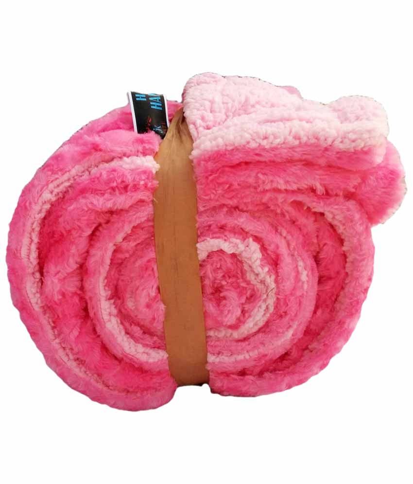 JK handloom Micro Mink Ladakhi Chingu Fur Woolen Blanket Quilt Dohar