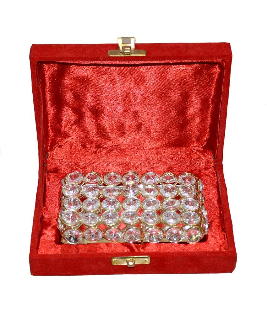 Marusthali Stainless Steel Jewellery Box Silver Buy Marusthali