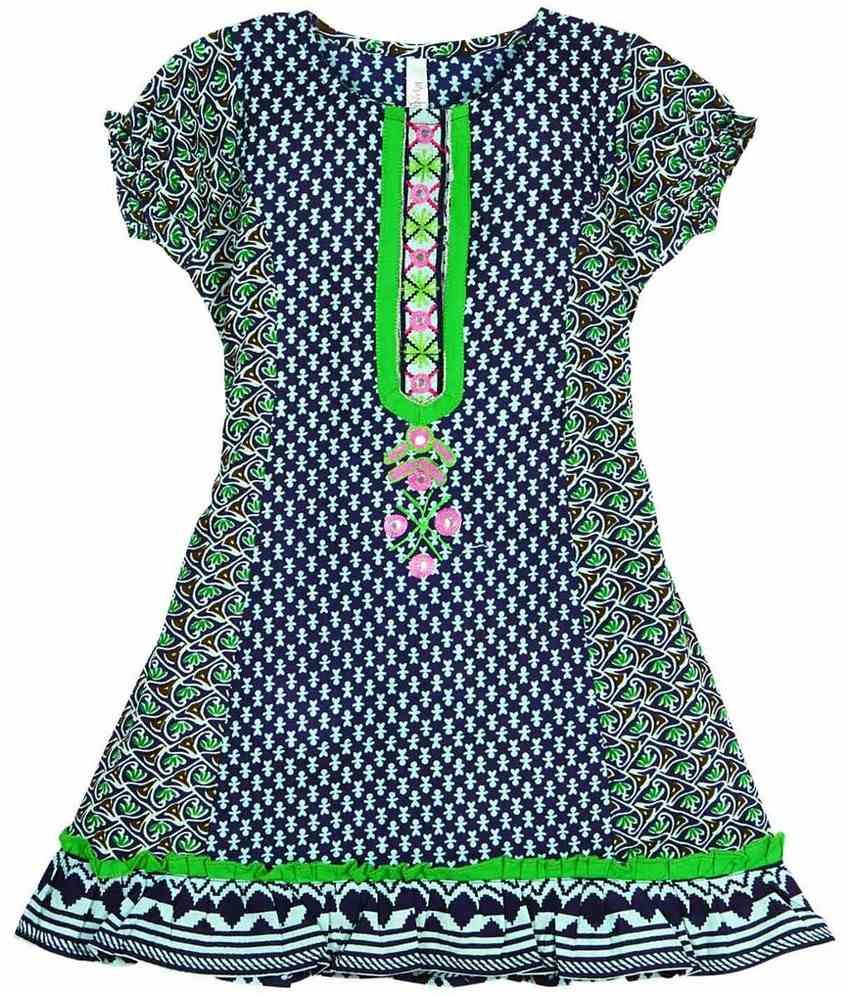 kurta with puff sleeves