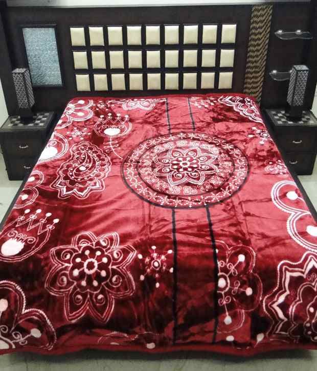 Pennon Glem Red Double Blankets Buy Pennon Glem Red Double Blankets