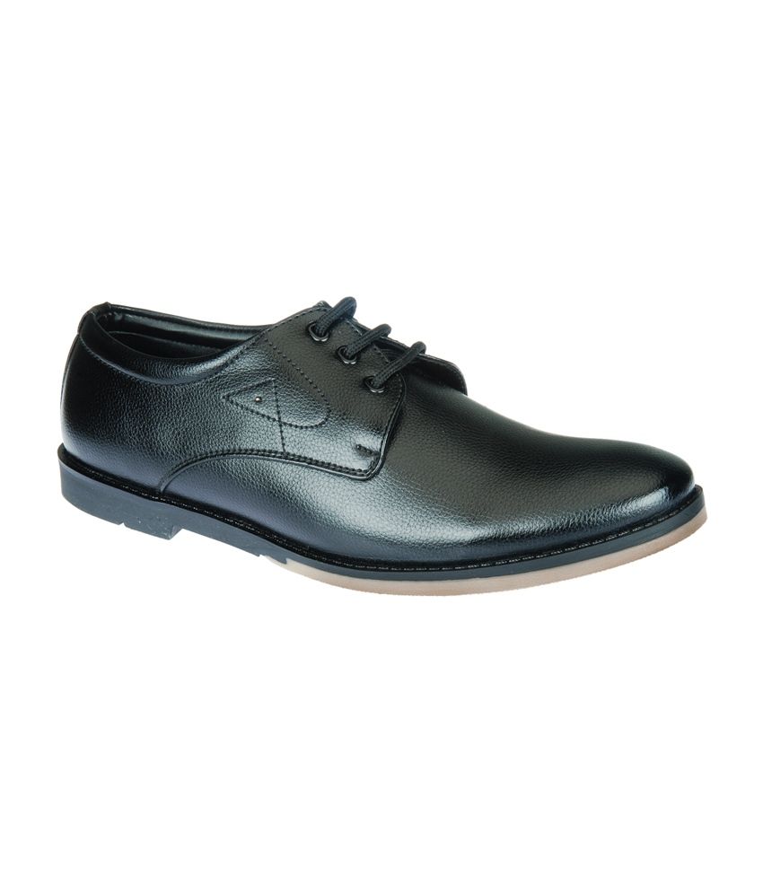 khadims formal black shoes