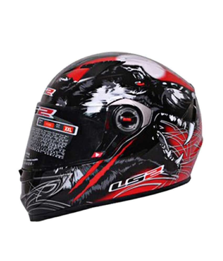 Ls2 Helmet Ff 358 Pump Wolfrine Black Red Size Large 58 Cms Ece Certified Buy Ls2 Helmet Ff 358 Pump Wolfrine Black Red Size Large 58 Cms