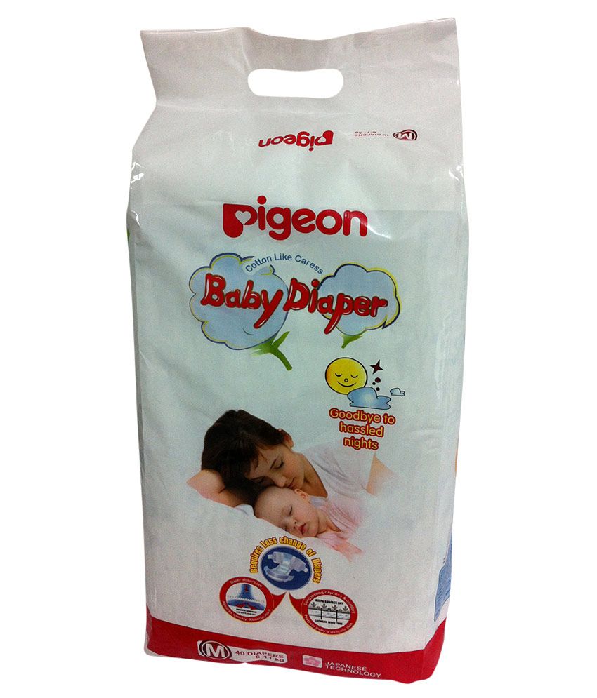 Pigeon Baby Diaper ( Thai ) M40 Buy Pigeon Baby Diaper ( Thai ) M40 at Best Prices in India