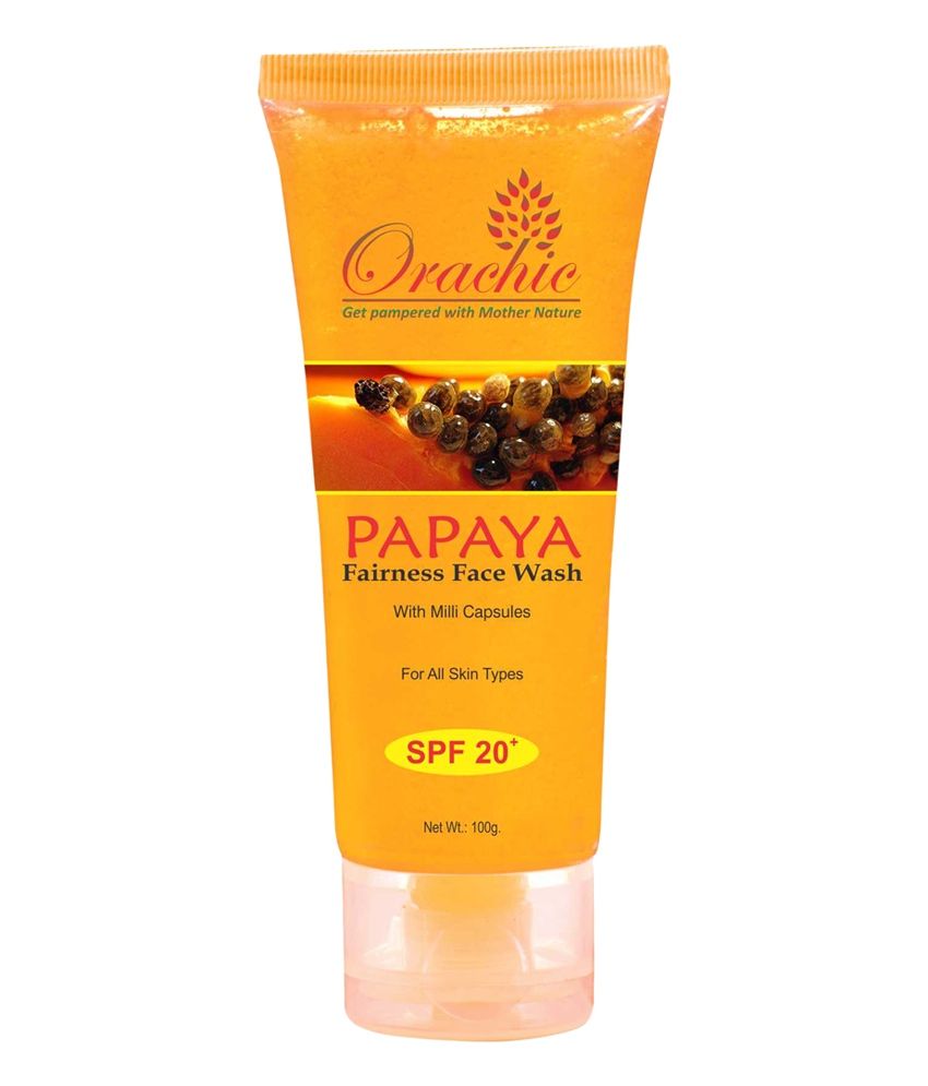 Orachic Herbal Papaya Face Wash For Women Buy Orachic Herbal Papaya