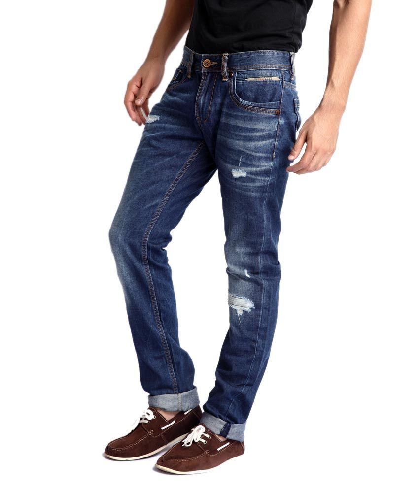 Rookies Slim Fit Jeans - Buy Rookies Slim Fit Jeans Online at Best ...