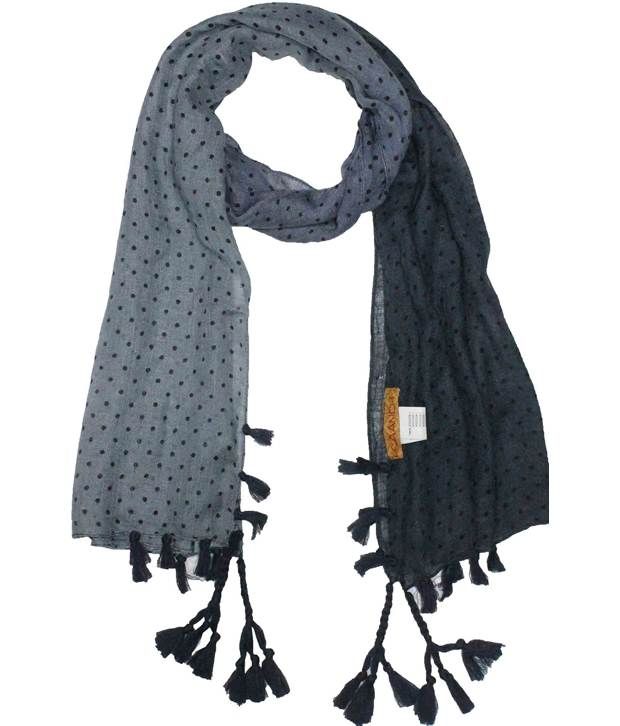 True Fashion Designer Scarf With Tassels Buy Online at Low Price in