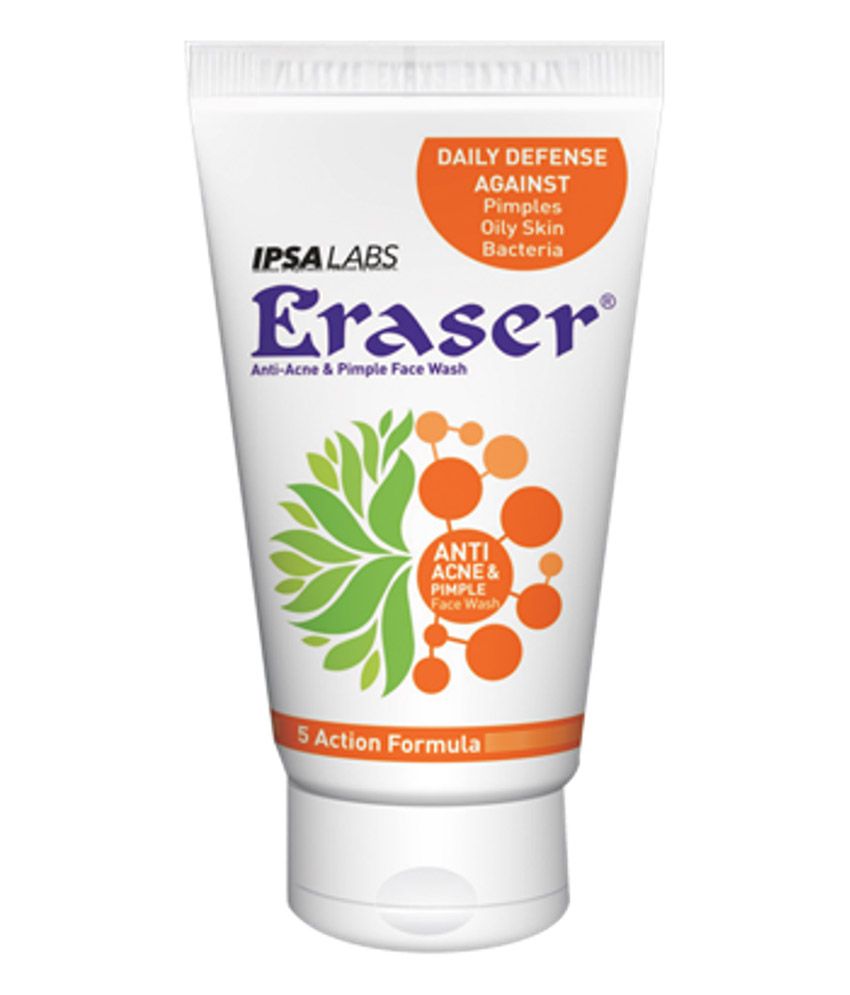 Ipsa Labs Ayurvedic Eraser Anti Acne And Pimple Care Facewash Buy Ipsa