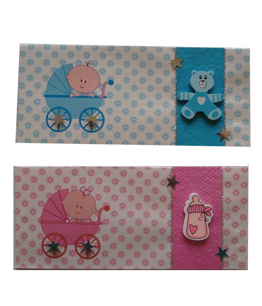 handmade baby envelope