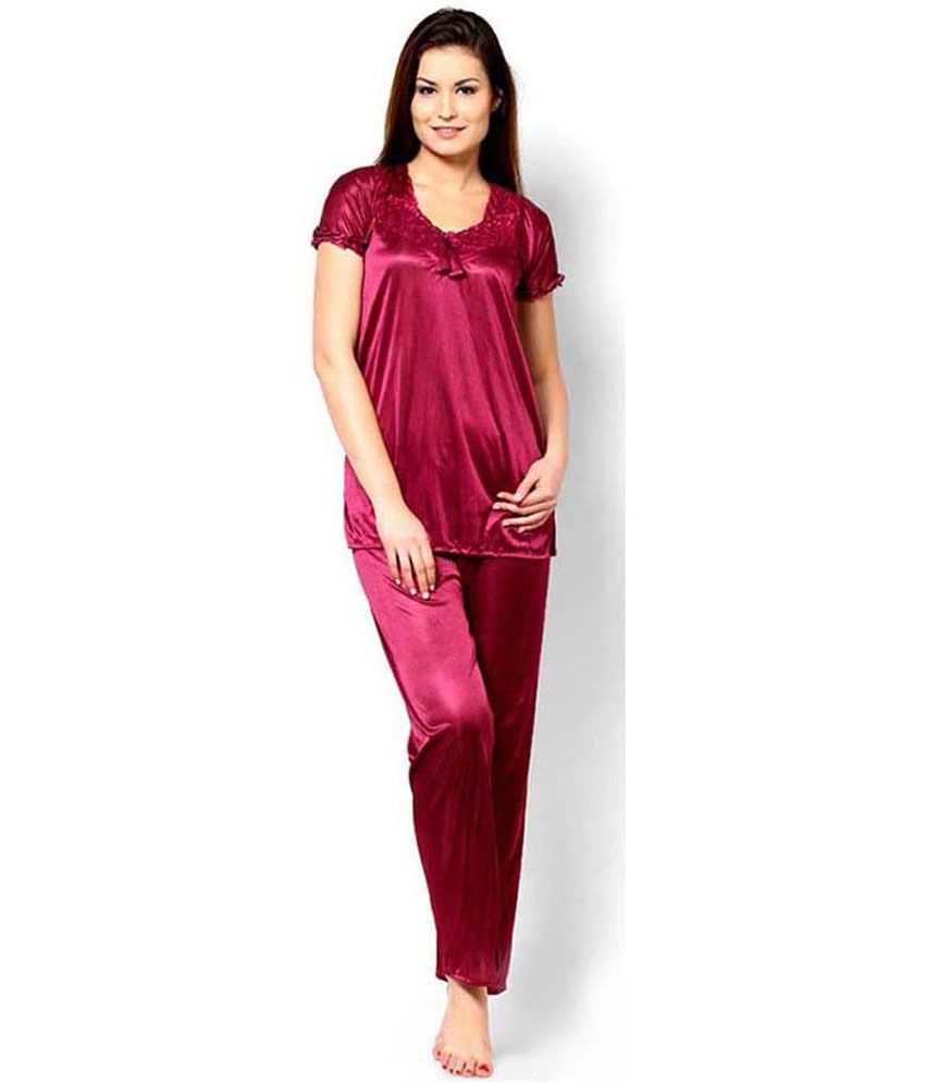 buy satin night suits online