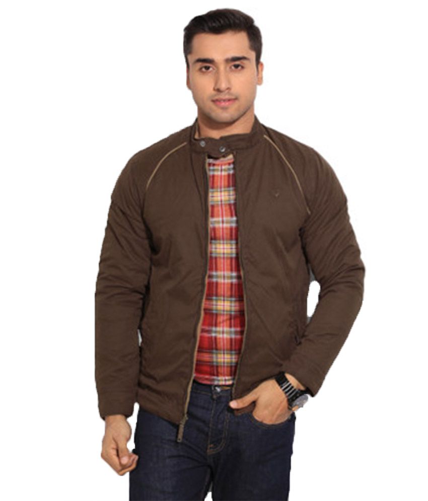 Allen Solly Full Sleeve Solid Reversible Mens Jacket - Buy Allen Solly ...