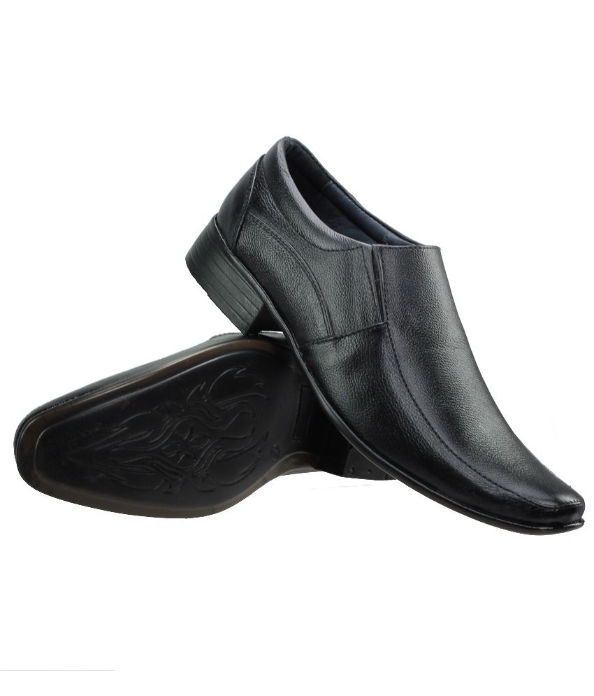 Dziner Black Formal Shoes Price in India- Buy Dziner Black Formal Shoes ...