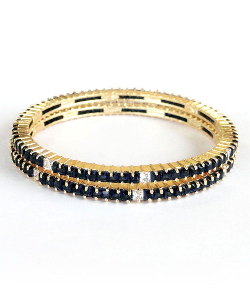 Royal blue bangles online Clearance