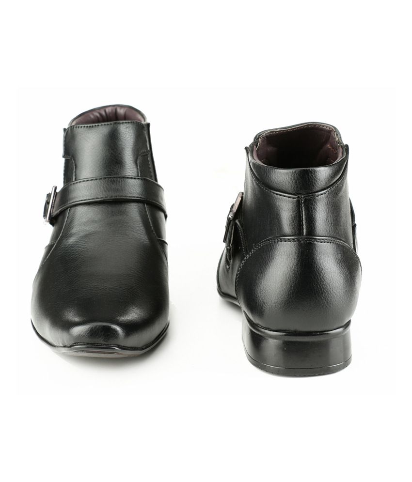 mactree black formal shoes