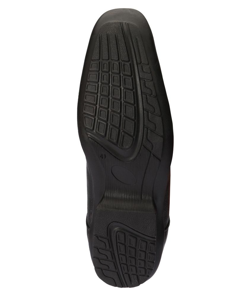 Oman Black Formal Shoes for Men Price in India Buy Oman Black Formal