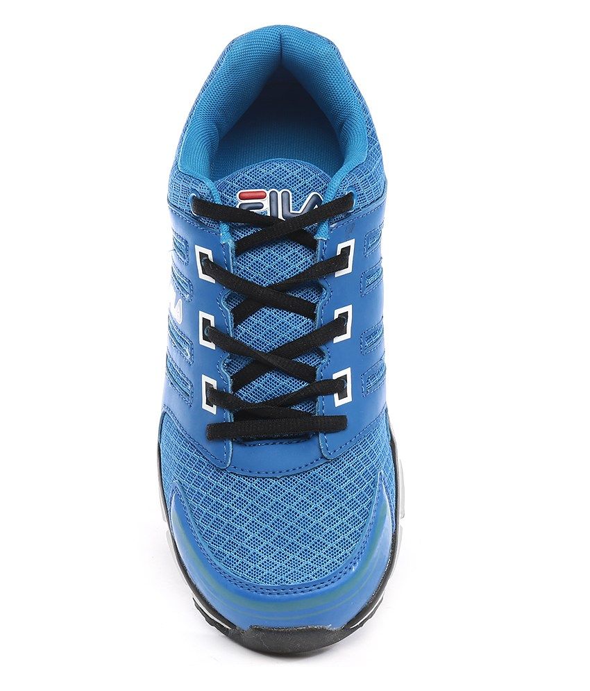 blue fila sneakers