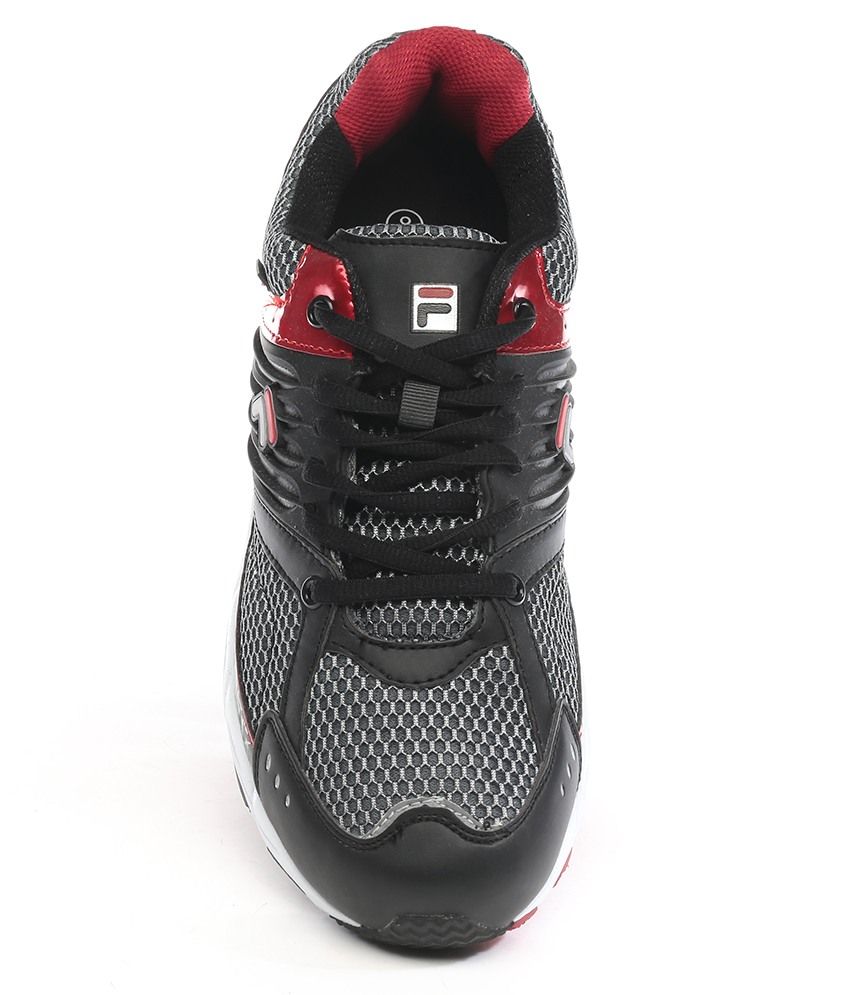 fila gray fuel sports shoes