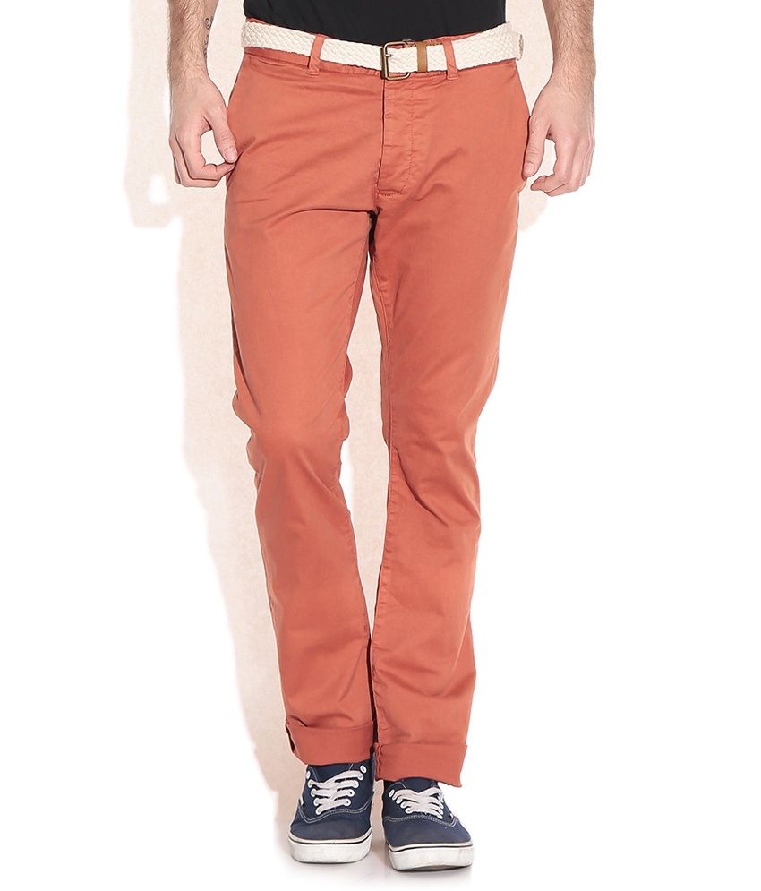 maroon chinos mens