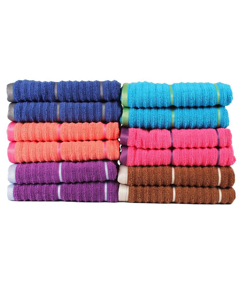 Casa Copenhagen Linea Full Collection Ribbed Zero Twist 12 Pcs Hand